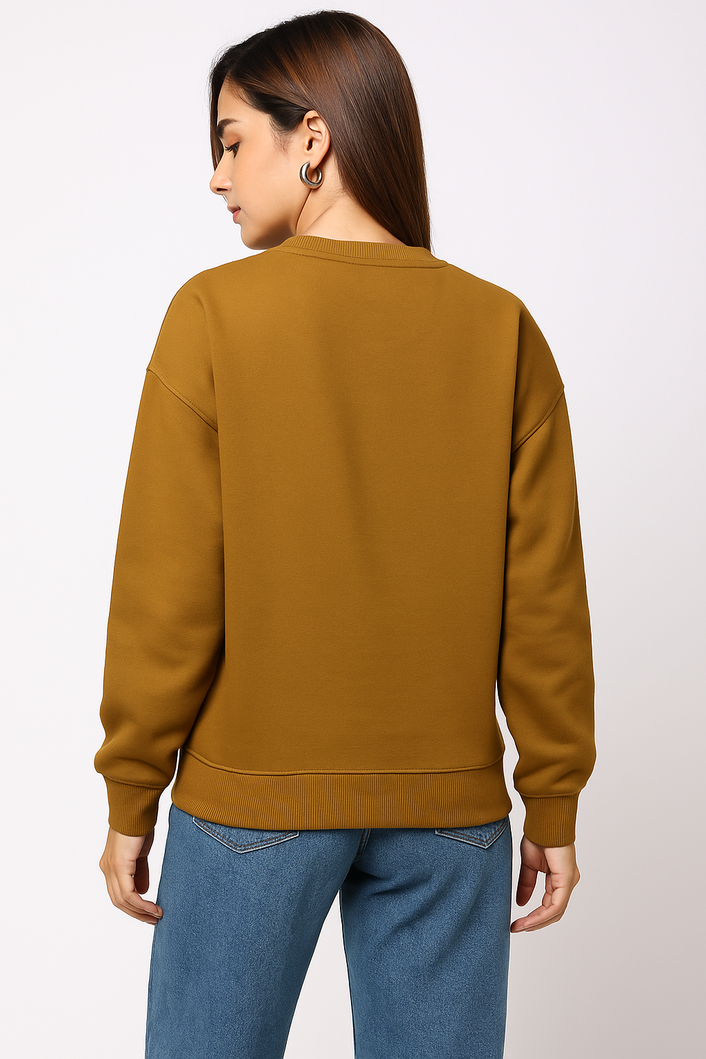 Urban Ease Solid Sweatshirt