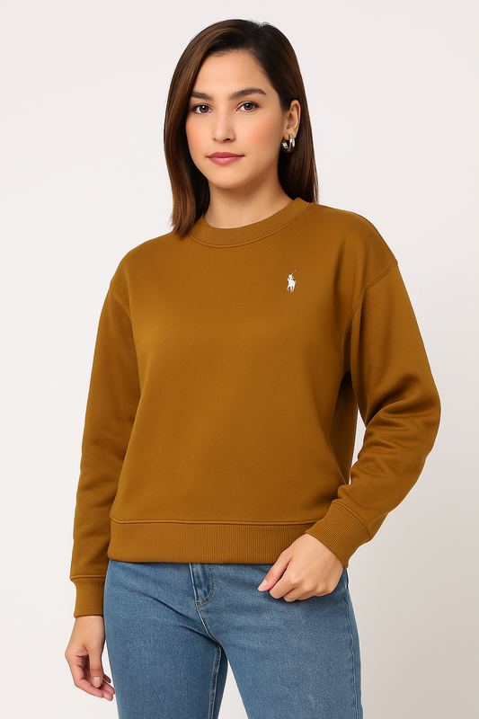 Urban Ease Solid Sweatshirt