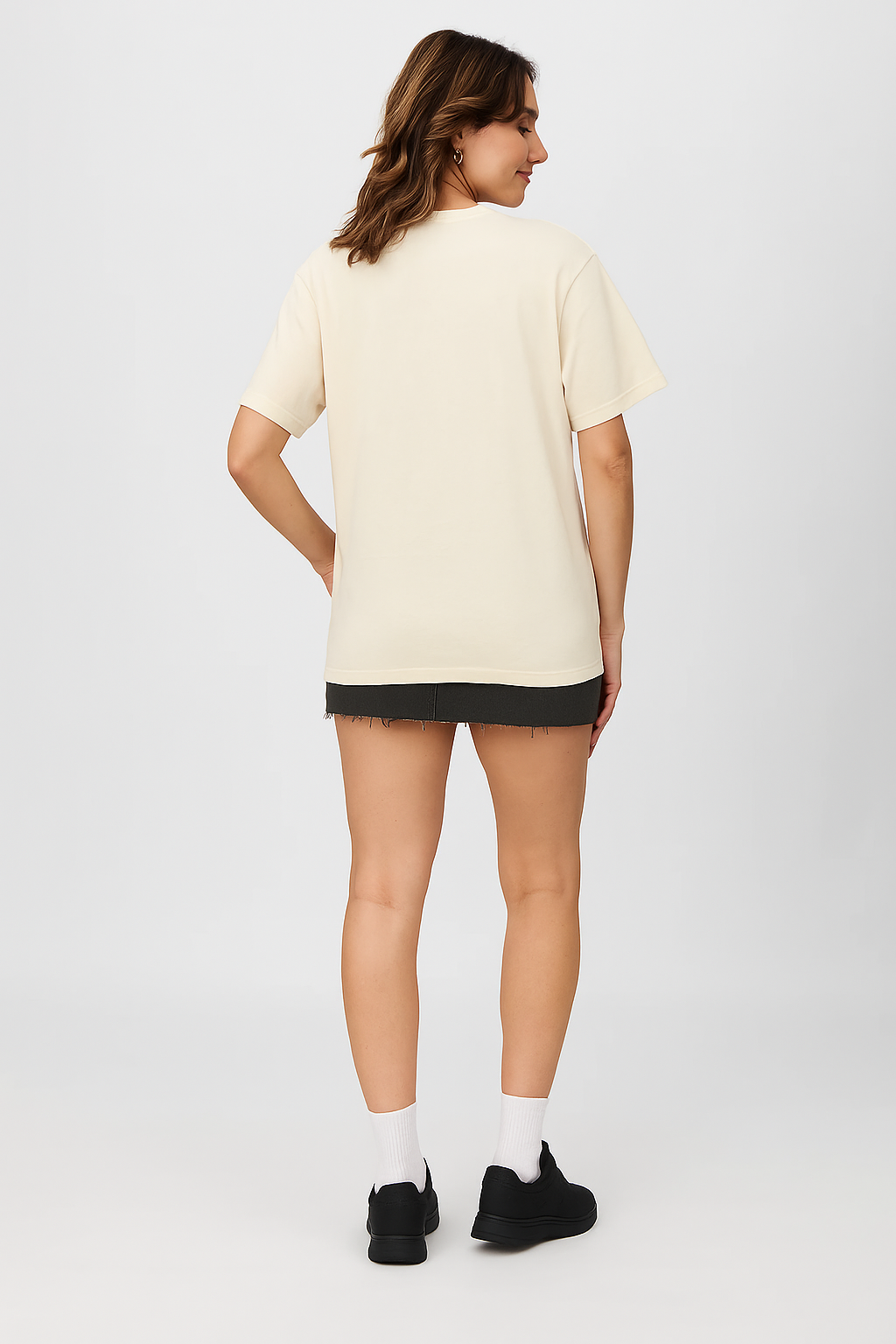 Puppy Parade Oversized Graphic Tee