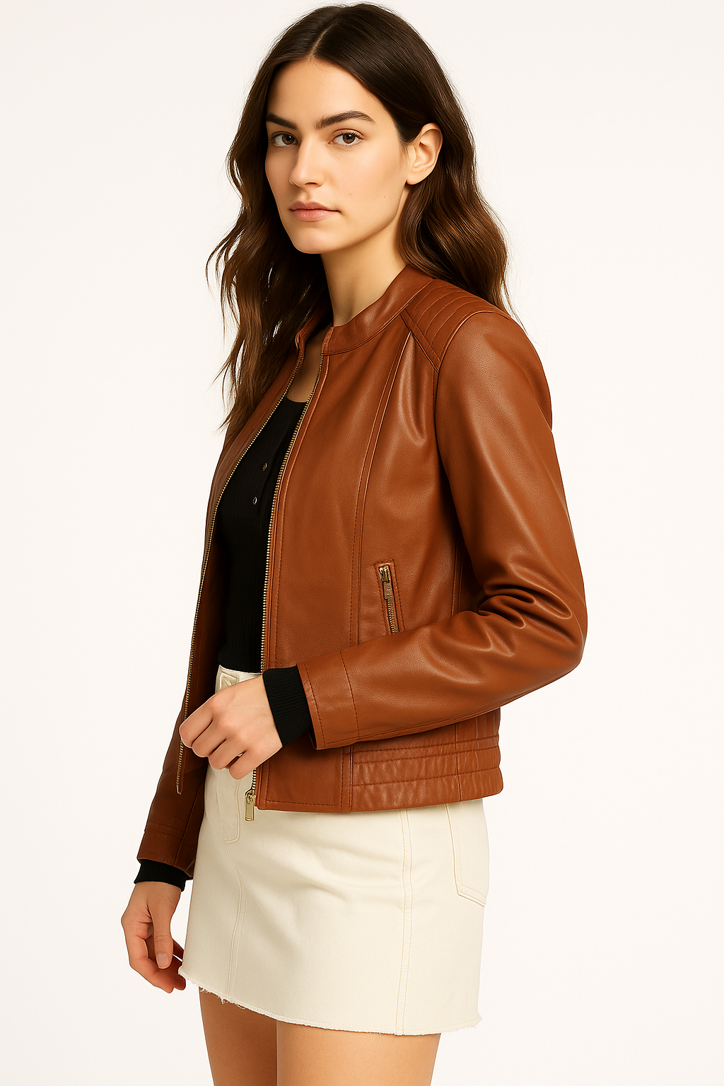 Timeless Edge Zip-Up Jacket