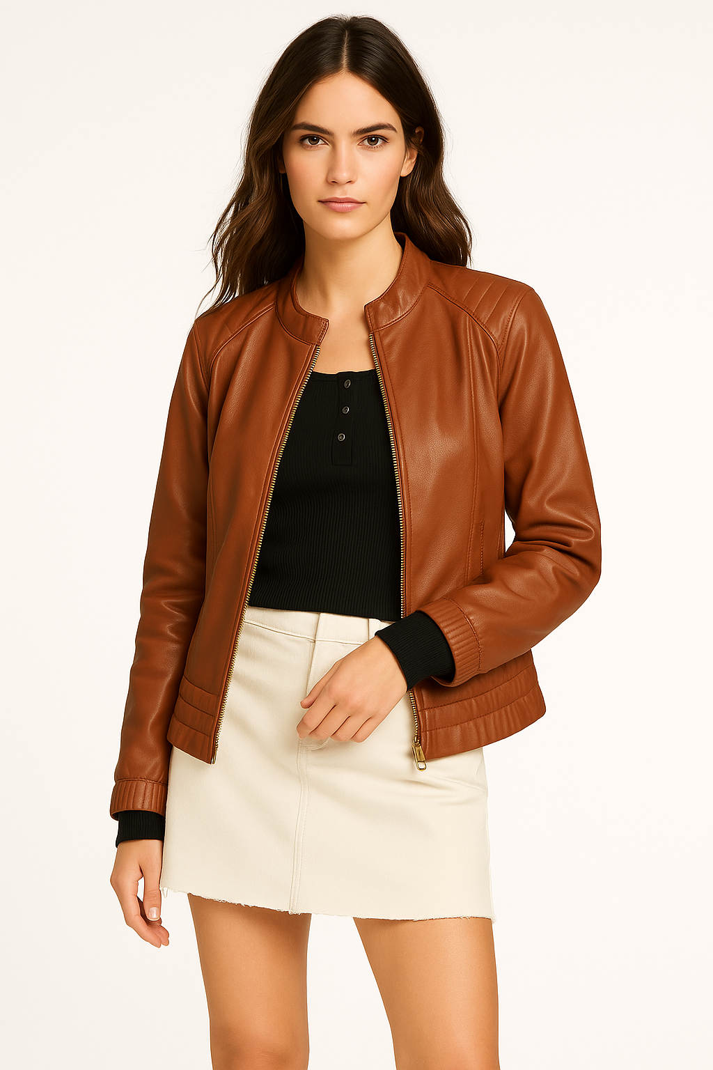 Timeless Edge Zip-Up Jacket