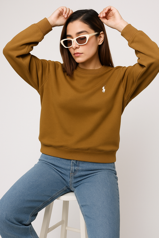 Urban Ease Solid Sweatshirt