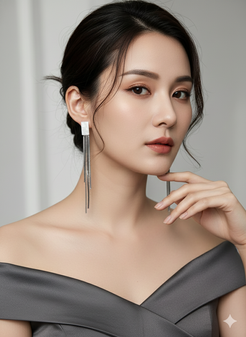 Graceful Chain Earrings